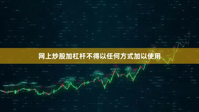 网上炒股加杠杆不得以任何方式加以使用