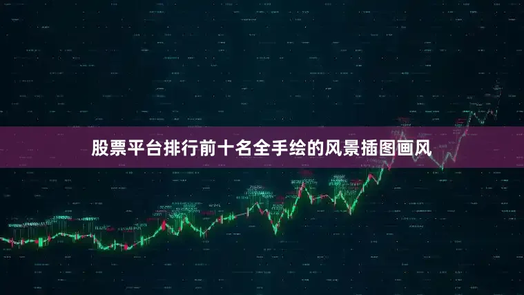股票平台排行前十名全手绘的风景插图画风